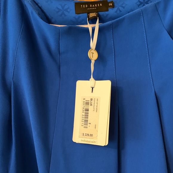 Ted Baker London Vibrant Blue Capris - Picture 5 of 8